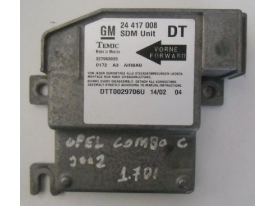 Centralina Airbag Opel Corsa 2002 ca106